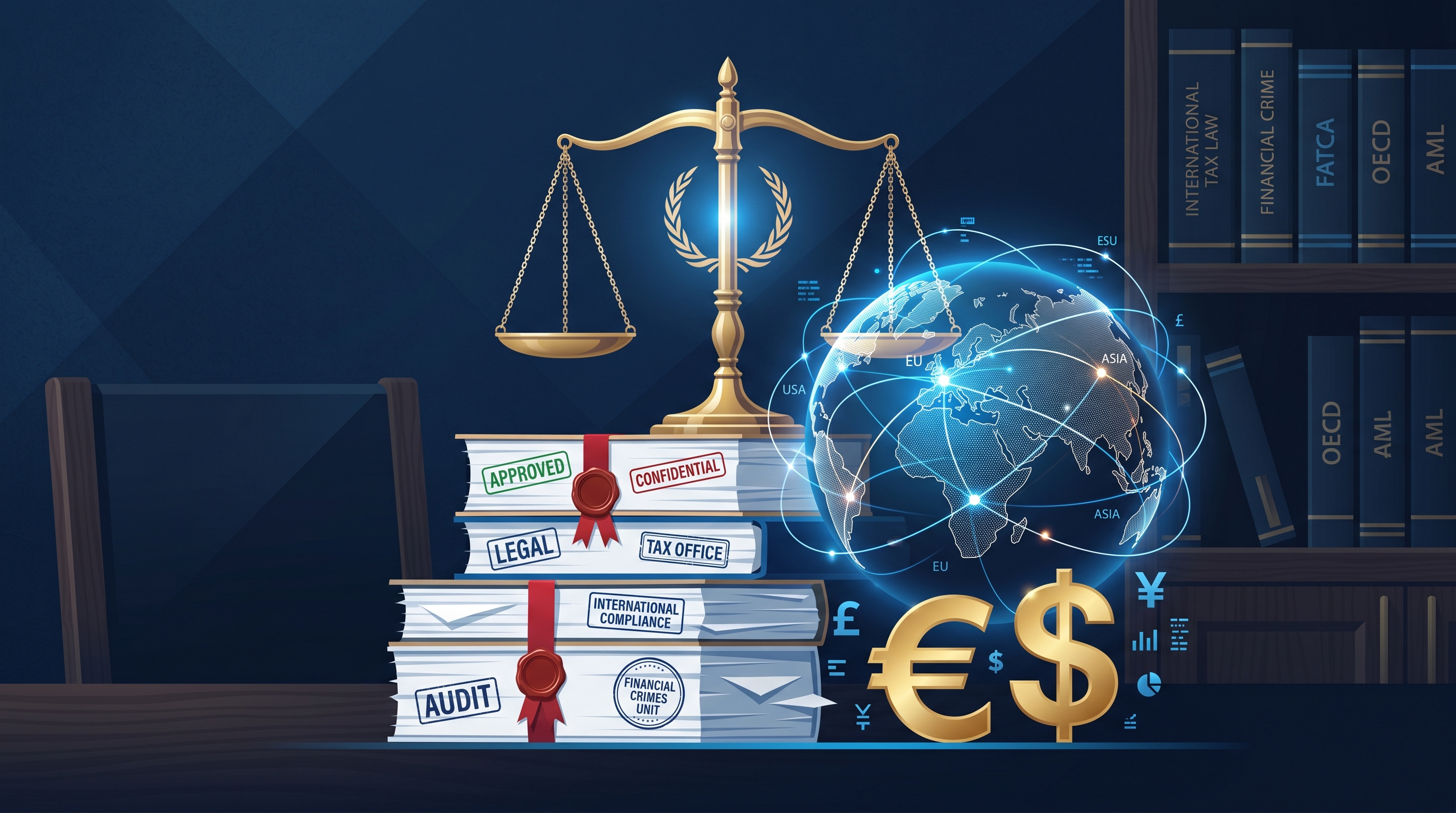 Delitos fiscales internacionales — asesoría jurídica especializada