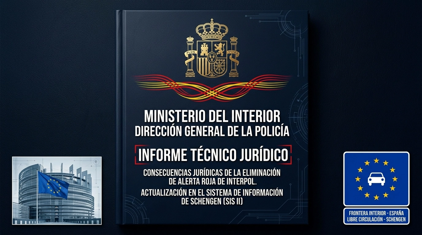 Después de eliminar una Alerta Roja: SIS II, Bancos y Visados
